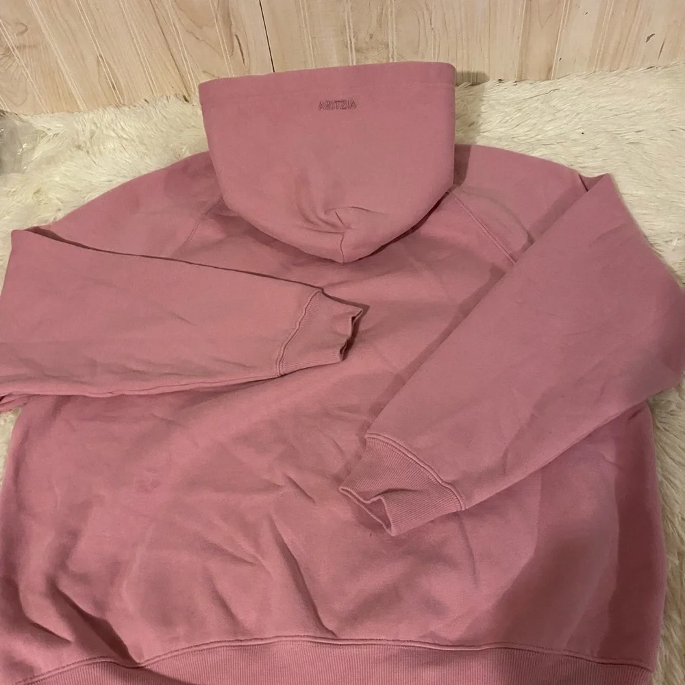Aritzia Oversized Dusty Rose Comfy Hoodie- NWT - Picture 11 of 14